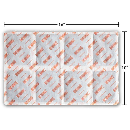 Large 16In X 10In Lap Warmer, 7 Single-Use Lap Warmers = 7-Pack, Made in USA*