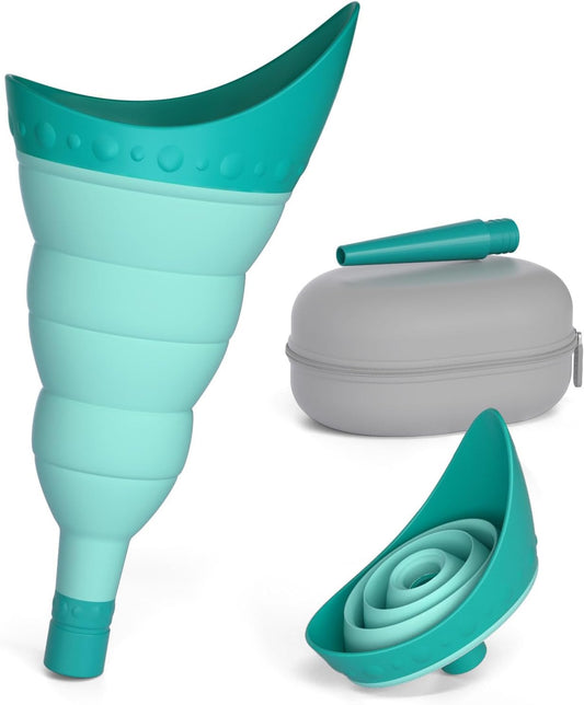 Pee Conch Foldable Female Urinal Device Portable Urinal for Women Pee Funnel For