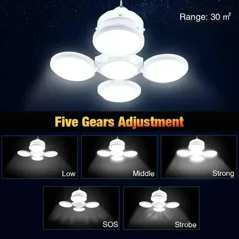 Folding Solar Camping Lantern Led Rechargeable Outdoor Hanging Tent Lamp Solar/Usb Portable LED Bulbs with Hook Emergency Lights