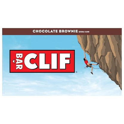Clif Bar logo with a climber on a cliff face against a blue sky.