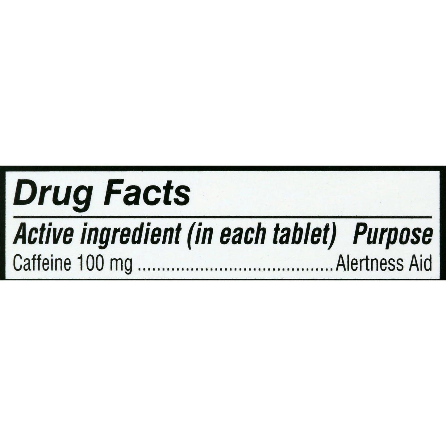 (2 Pack)  Regular Strength Caffeine, Restore Mental Alertness, 100Mg, 120 Ct