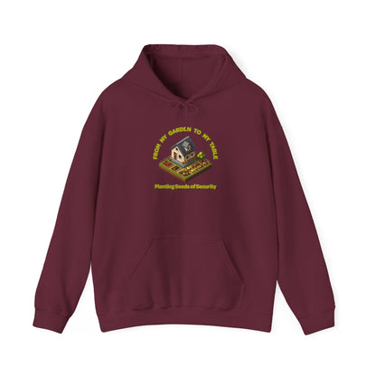 Garden Hoodie - From My Garden to My Table - Black Community Empowerment Design