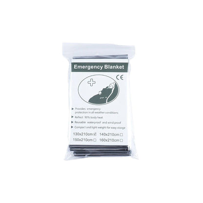 Survival Emergency Mylar Thermal Blanket Foil Space Blanket for NASA Body Warmer Outdoor First Aid Camping Gear Hiking Travel