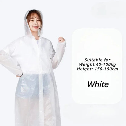 Adult Raincoat Non Disposable Thickened Outdoor Travel Climbing Waterproof Rain Gear Universal One Piece Raincoat