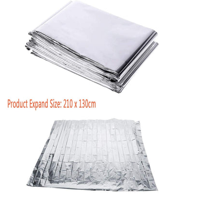 6 Pack High Silver Reflective Mylar Film, Garden Greenhouse Covering F
