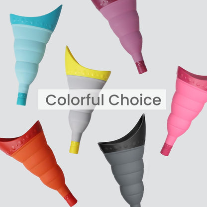 Pee Conch Foldable Female Urinal Device Portable Urinal for Women Pee Funnel For