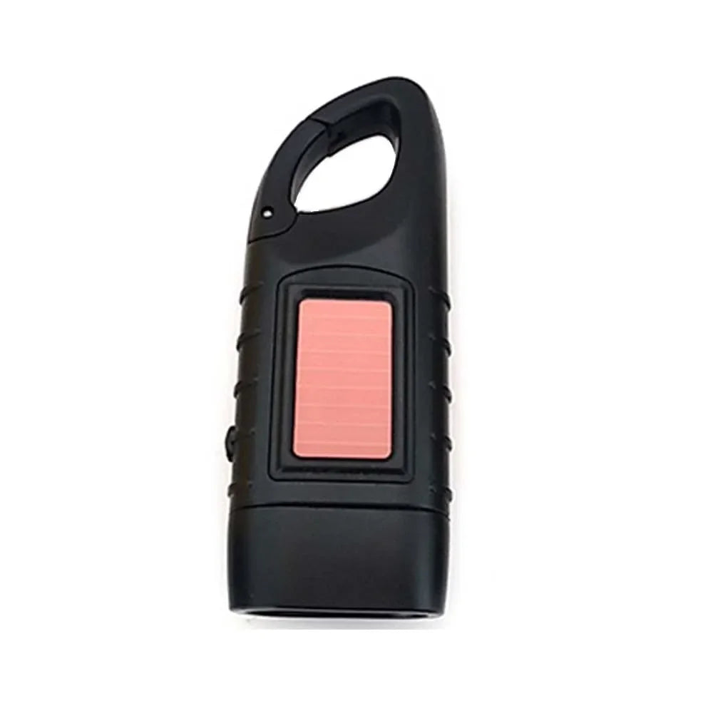 Portable LED Flashlight Tent Light Hand Crank Dynamo Solar Power Torch for Outdoor Camping Hiking Long-Range Emergency Lantern